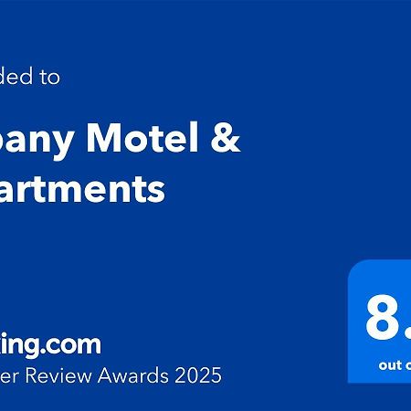 Albany Motel & Apartments Eksteriør billede